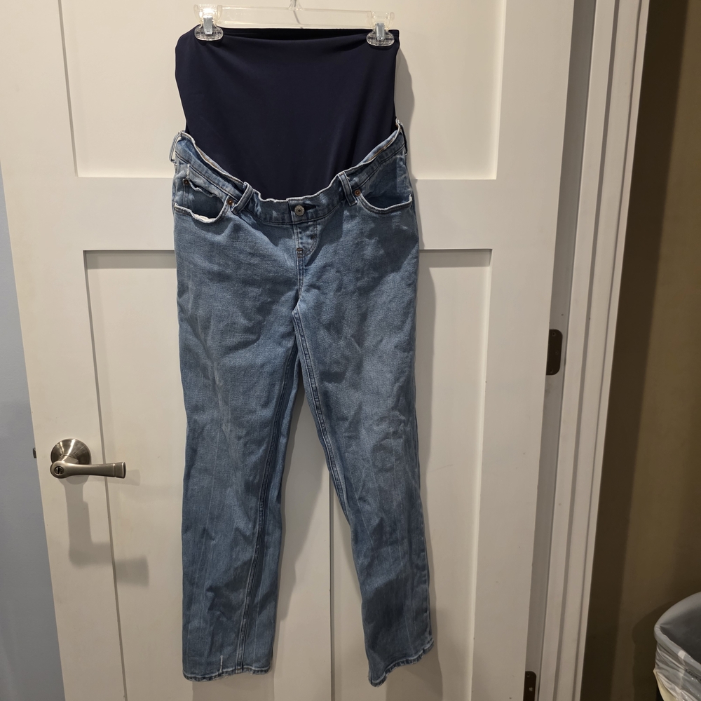 Abercrombie & Fitch Light Blue Straight Leg Jeans